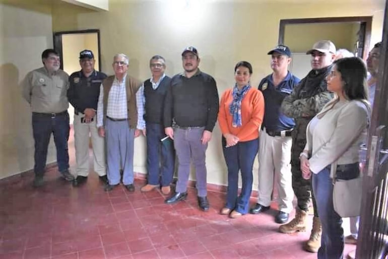 Ante alarmante hurto de animales, instalan a Caapucú base de la Brigada de Lucha contra el abigeato.