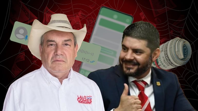 Lalo Gomes intercambió mensajes con Nenecho Rodríguez y resaltó que defendía al intendente de Asunción.