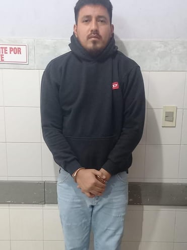 Cristhian Augusto Samudio Acevedo, alias Samudio’i, detenido por homicidio en Saltos del Guairá.