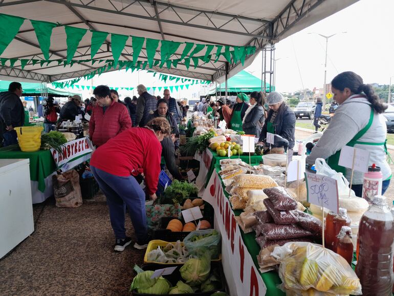 Feria de Agricultura familiar.