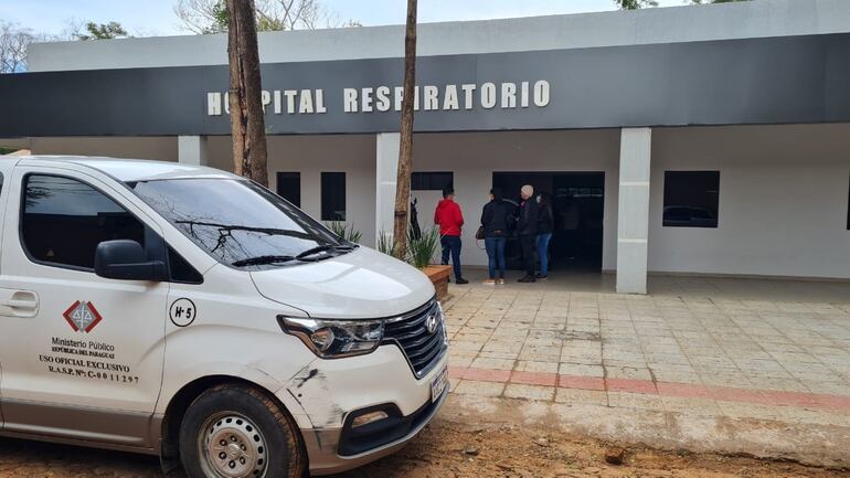 Verifican obras en el Hospital Respiratorio departamental de Guairá.