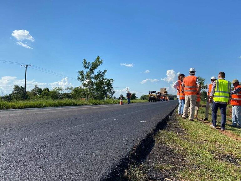 Con las obras de la “Malla Sur” se esta mejorando la ruta PY01 y se prevén mejoras urbanas.