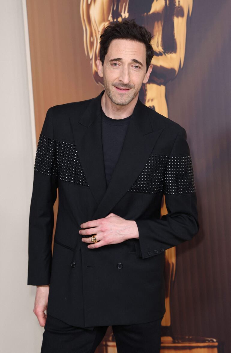 El estadounidense Adrien Brody encabeza las apuestas para quedarse con el Óscar a Mejor Actor.