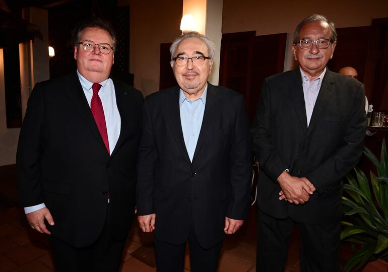 Agustín Andrada, Dionisio Borda y Fernando Masi.