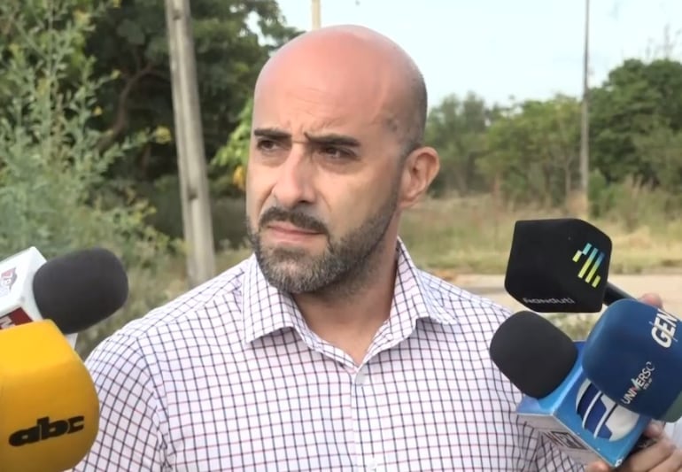 Alejandro Buzó, director de Prevención contra Incendios de Asunción.