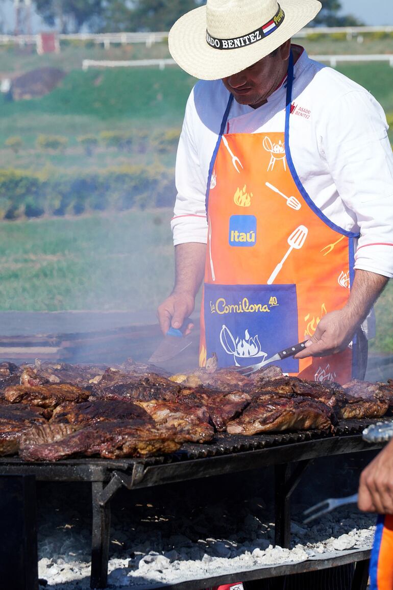 Itaú tendrá su propio stand, donde ofrecerá su tradicional y más completo asado.