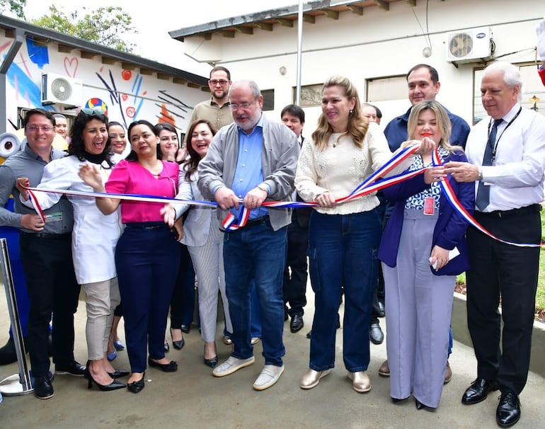 El espacio público de Desarrollo Infantil Temprano para niños con TEA se inauguró este sábado en Presidente Franco.