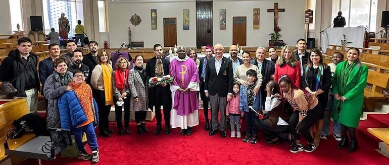 La ceremonia fue celebrada por el reverendo padre Seraphin Kazadi, de la República del Congo, en la iglesia vaticana “Nuestra Señora de la Santa María” de la Nunciatura Apostólica de Ankara. 