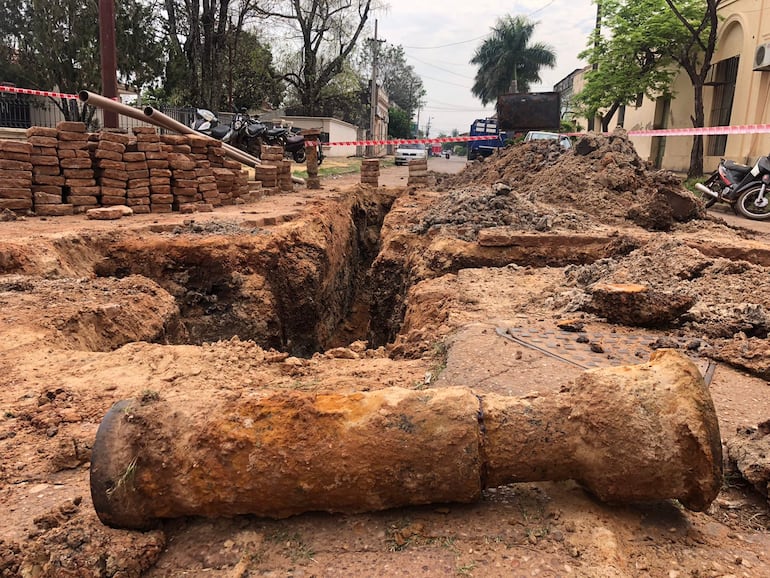 Durante seis meses se realizaran trabajos de la Essap en Concepción, lo cual interumpirá parcialmente el servicio de agua potable en la zona.