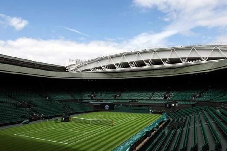 La cancha central del All England Lawn Tennis y Croquet Club abre la  edición 2024 de Wimbledon.