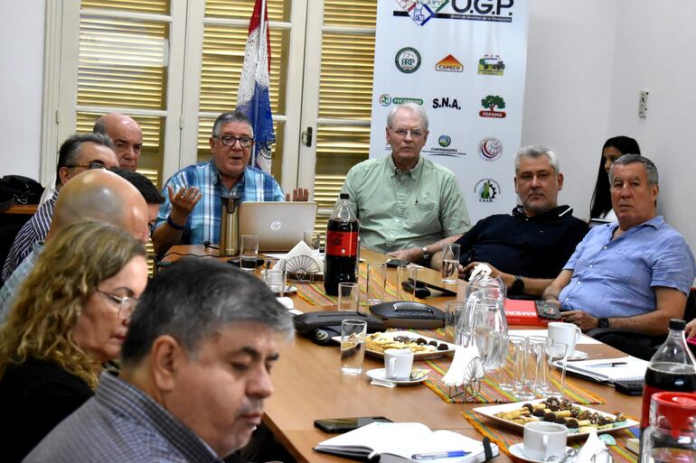 La reunión del consejo de presidentes de la Unión de Gremios de la Producción (UGP), el martes último, en la que se abordó sobre las implicancias posibles del Pacto Verde Europeo sobre el Paraguay y la región, si se anexa al Acuerdo UE_Mercosur