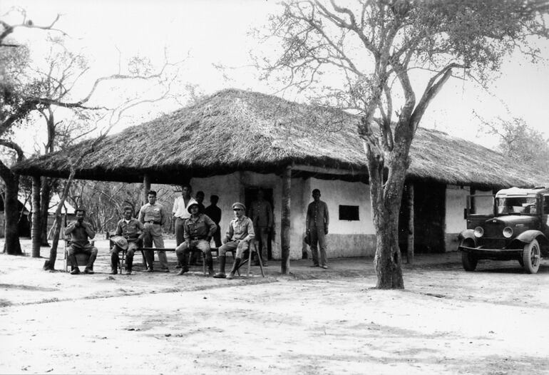 Isla Po’i, sede del Comando paraguayo durante los tres años de Guerra del Chaco.