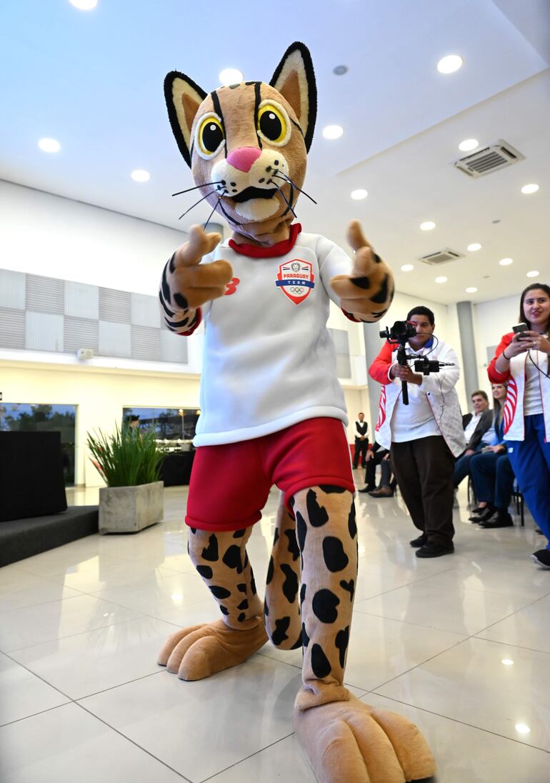 Tiríka acompañará a la delegación oficial del Team Paraguay Santiago 2023 rumbo a los Juegos Panamericanos.