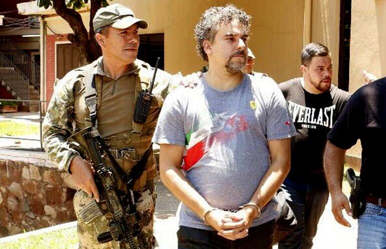 El narco Marcelo Pinheiro Veiga (48), alias Marcelo Piloto, actualmente recluido en una cárcel de máxima seguridad del Brasil. El criminal se expone a la pena máxima.