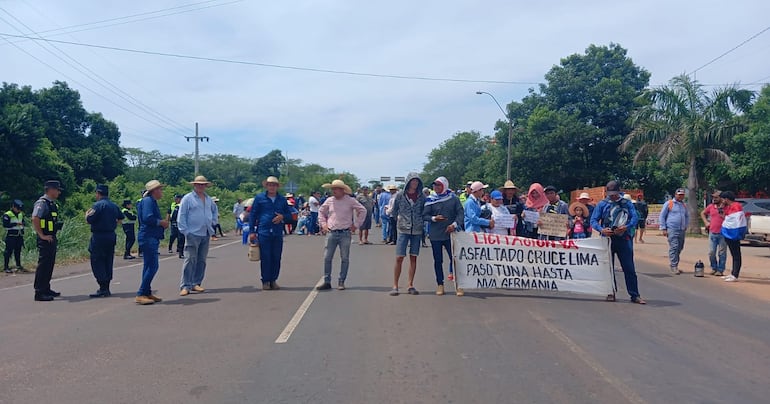 Cierre de ruta genera tensión en el norte del país, ante la desidia de las autoridades