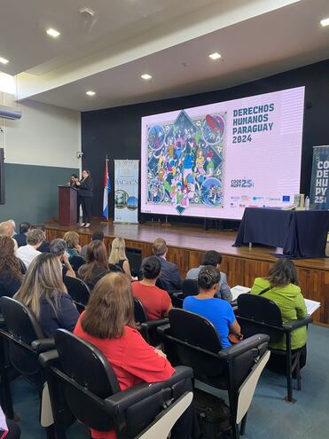 Codehupy presento su informe anual en el salón Auditorio de la Biblioteca del Congreso Nacional.