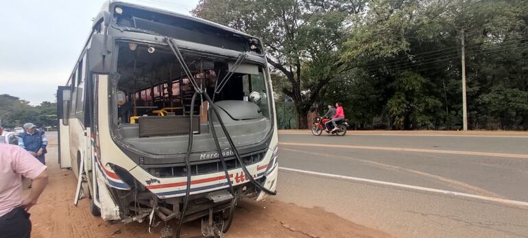 El colectivo de las líneas 23 y 24 no tuvo heridos.