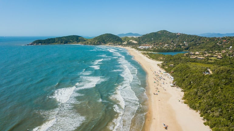 Praia do Rosa, Santa Catarina, Brasil.