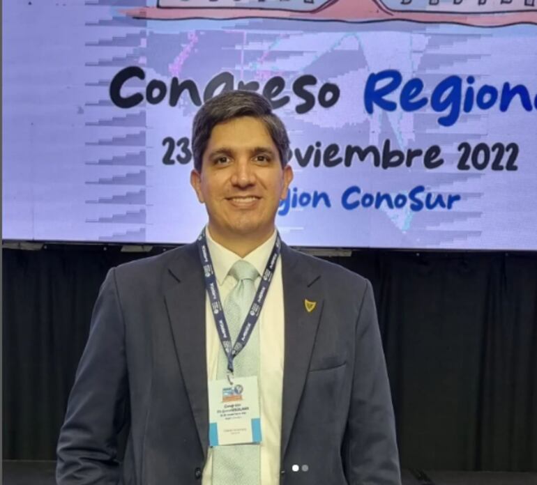 El doctor Gustavo Codas, presidente de la Sociedad Paraguaya de Urología.