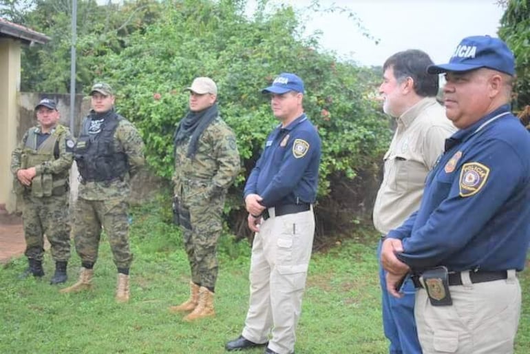 La Brigada de Lucha Contra el Abigeato, que estaba instalada en la Asociación Rural de Paraguarí, trasladó su base a Caapucú.