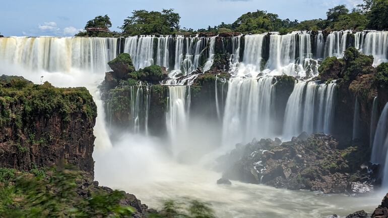 Cataratas del Iguazú, en Misiones, Argentina.