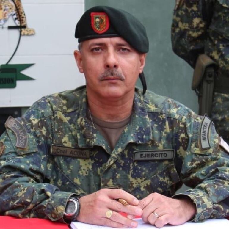 El coronel Abel Acuña, nuevo comandante del CODI.