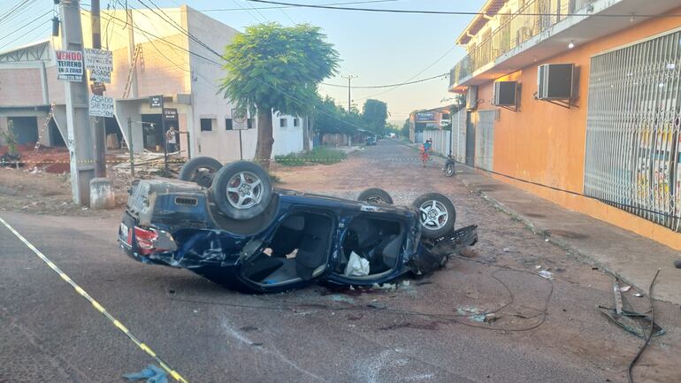 Otro accidente más: joven muere en Acceso Sur