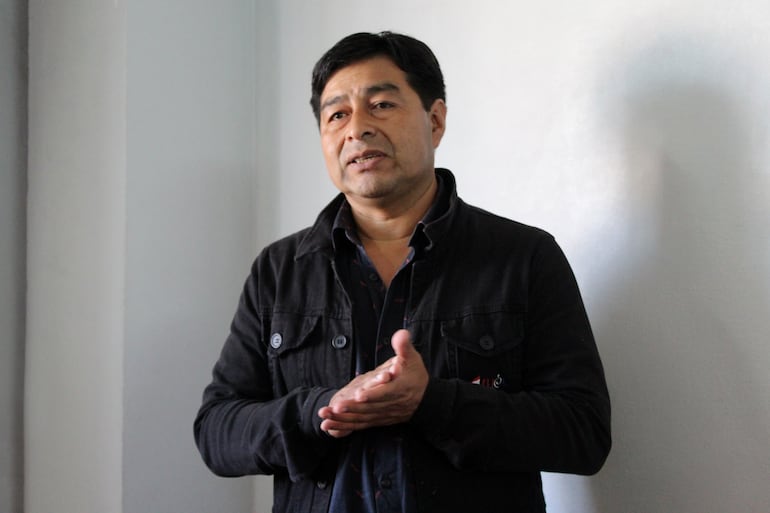 El supervisor educativo Germán Ayala, es también consejero mby´a guaraní ante el MEC.