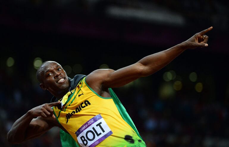 El corredor jamaiquino Usain Bolt.