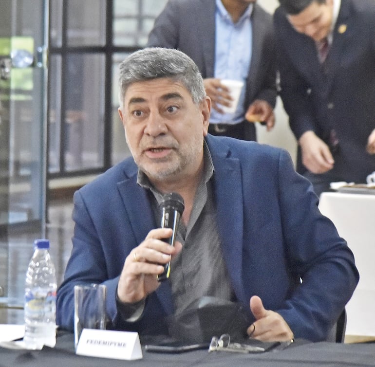 Luis Tavella, presidente de Fedemipymes.