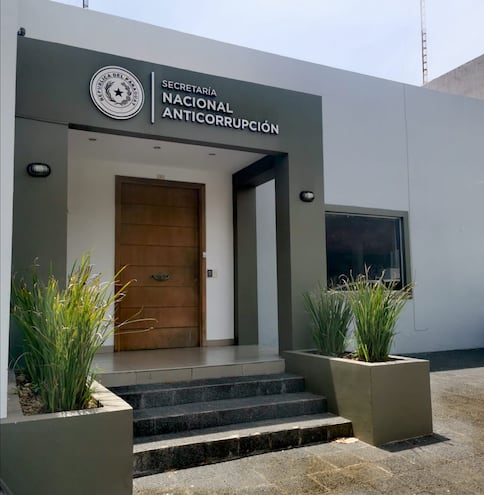 Fachada de la Secretaría Nacional Anticorrupción (SENAC).