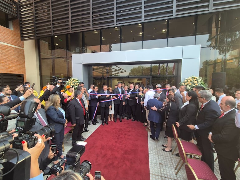 Inauguran nueva sede de los Juzgados de Primera Instancia de Capiatá