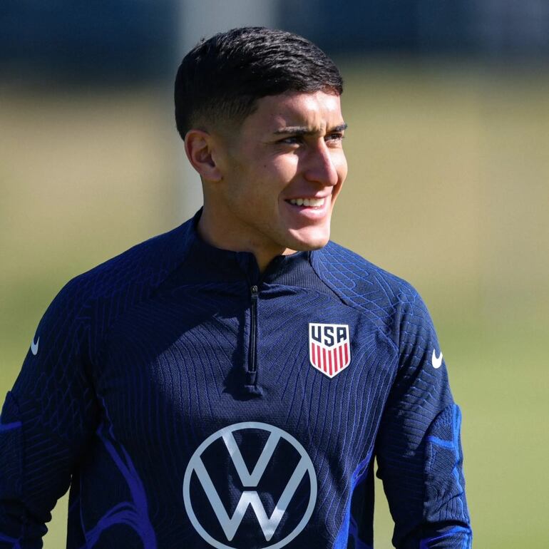 Alejandro Zendejas, futbolista de padre mexicano y que juega por la selección de Estados Unidos.