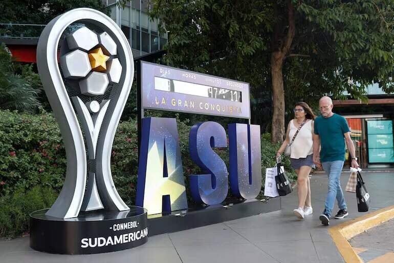 Final de copa Sudamericana en Asunción 20-11-2024