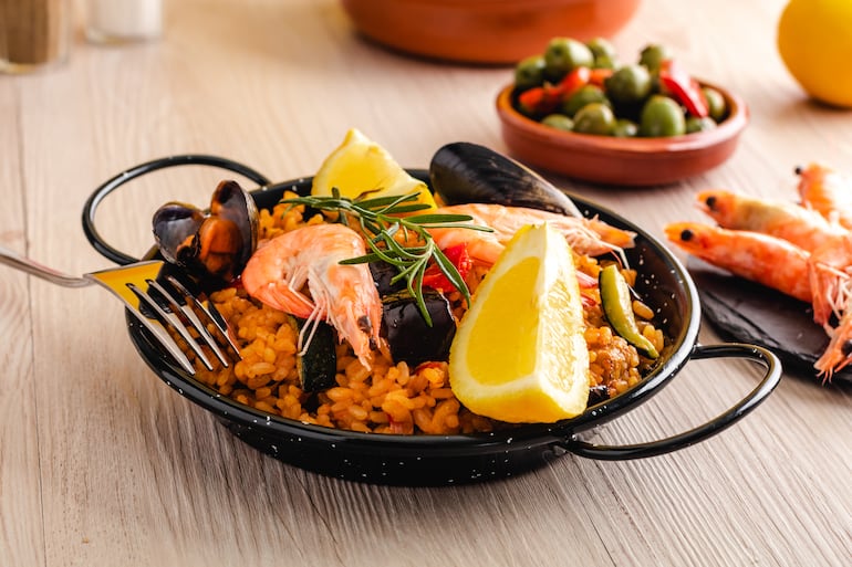 Paella mixta: buscan fomentar el turismo gastronómico.