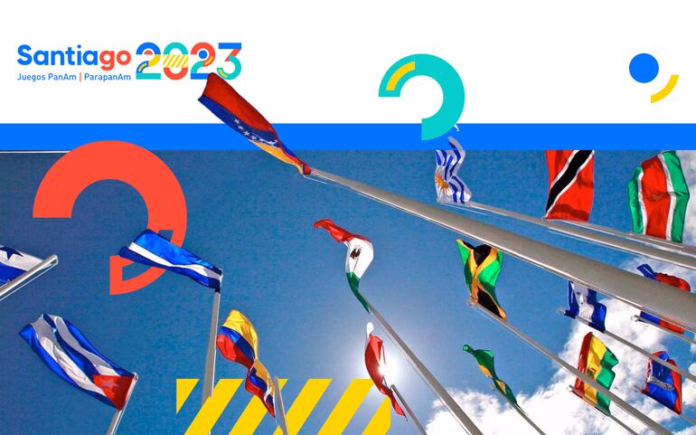 Juegos Panamericanos Santiago 2023. Los países que participan de las competencias.