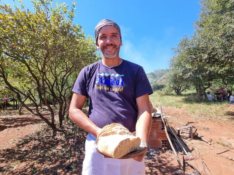 El maestro pastelero Sergio Amarilla.