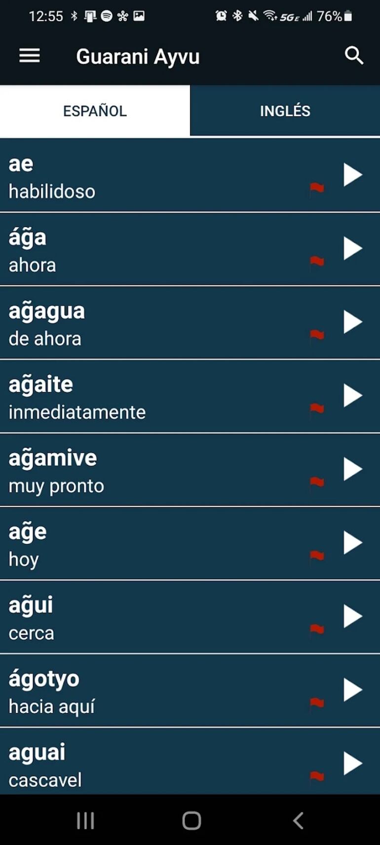 La aplicación actualizada Guarani Ayvu está disponible para descarga gratuita en la Google Play Store.