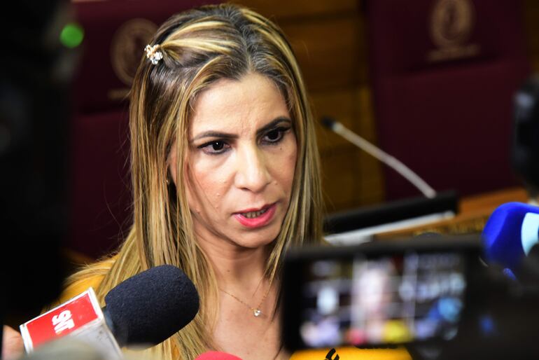 Diputada Roya Torres (PLRA, A).