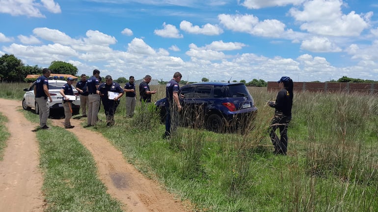 Asaltantes abandonaron vehículo en zona de Ytororó