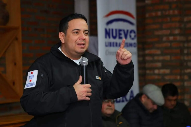 Ricardo Estigarribia (PLRA), gobernador del Departamento Central.