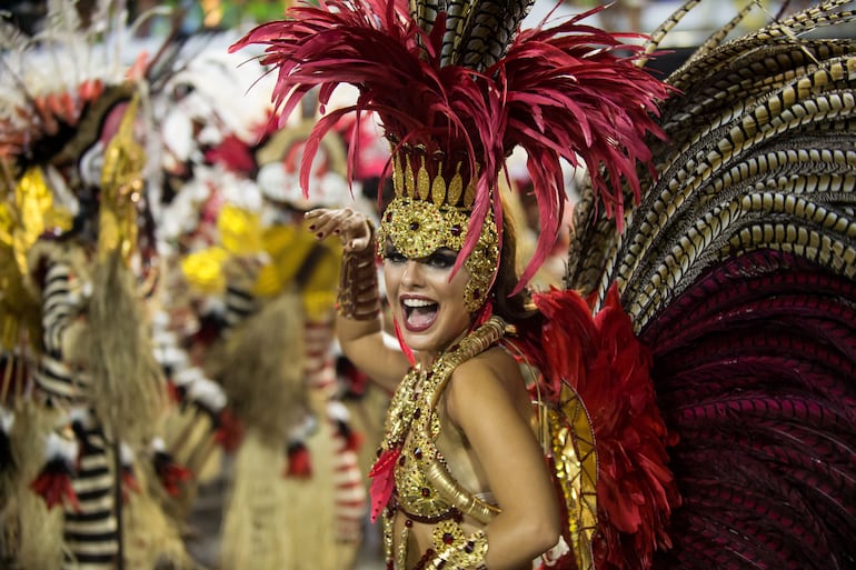 Carnaval de Río de Janeiro, Brasil.