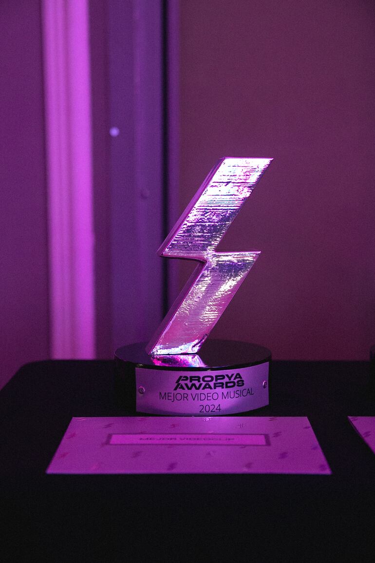 El "Arasunu" es el trofeo que se otorga a los artistas ganadores de los Propya Awards.