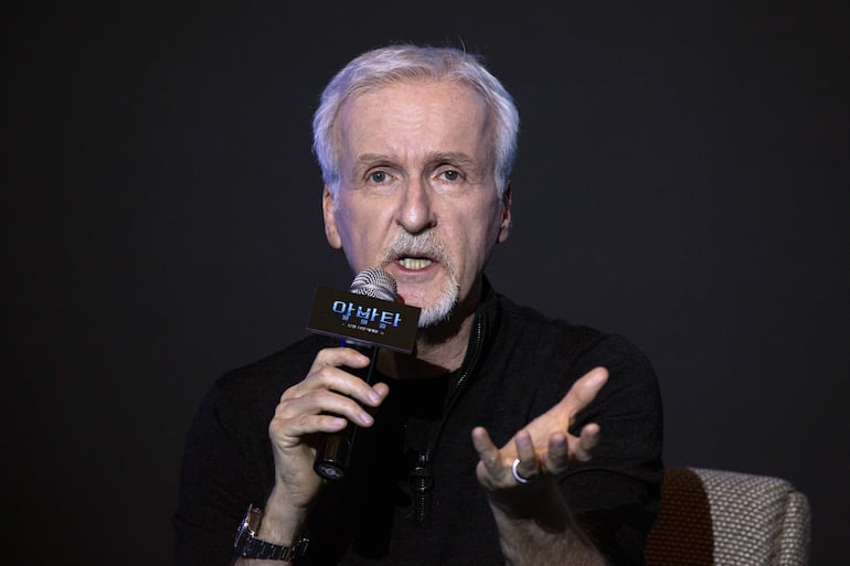 James Cameron, director de películas de culto como Terminator (1984), Titanic (1997) y Avatar (2009).