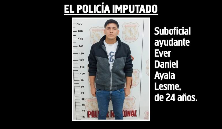 Suboficial ayudante  Ever Daniel Ayala Lesme.