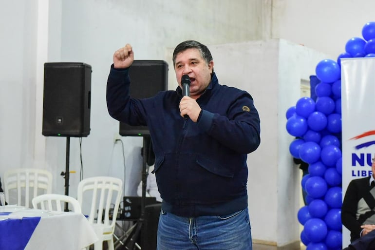 Alcides Riveros (PLRA), intendente de Fernando de la Mora.