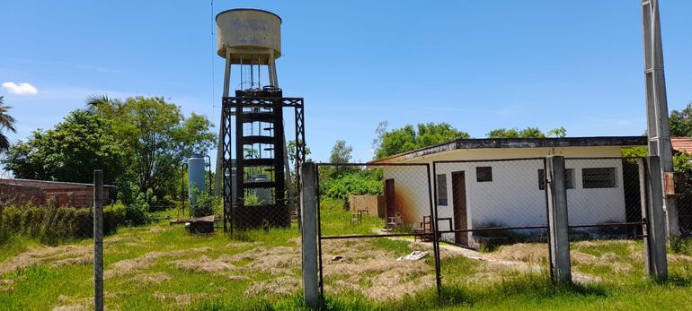 Lugar de la Junta de Saneamiento de Tacuaras, requiere de mantenimiento de equipos para seguir abasteciendo agua potable a la población.