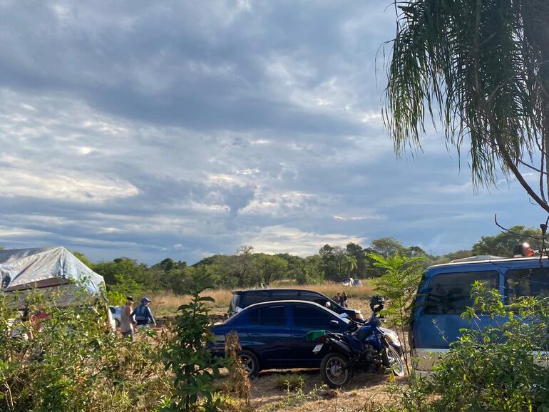 Invasión de propiedad privada en la compañía Tarumandy de Luque 31-03-2024