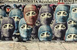 La revolución será feminista o no será. Foto tomada en las calles de Santiago de Chile, 2020.