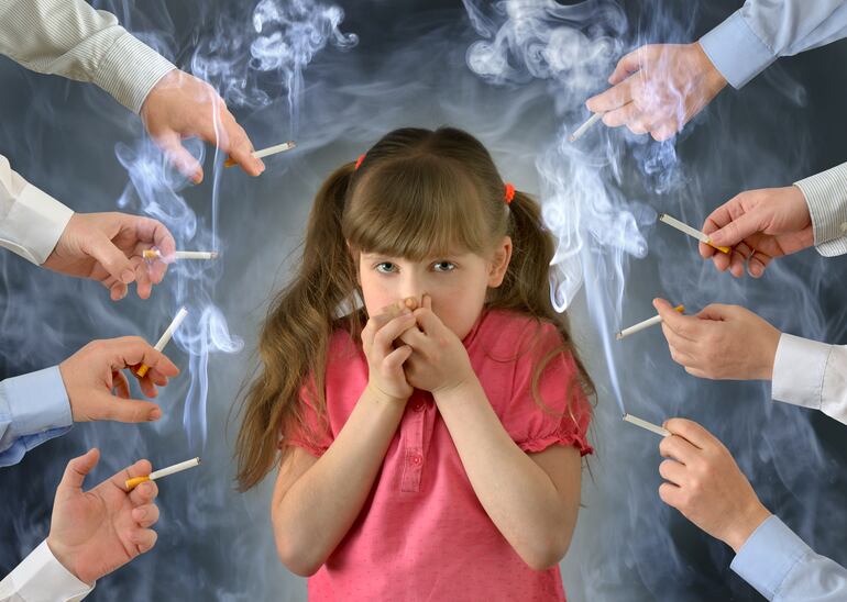 Una encuestra mundial arrojó datos sobre el nivel de exposión de niños, niñas y adolescentes al humo del tabaco ajeno.